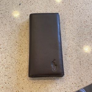 Polo Ralph Lauren Leather Narrow Wallet (NEVER USED BRAND NEW)